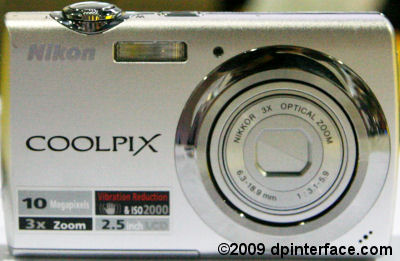 nikon s220 front