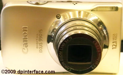 canon sd970 front