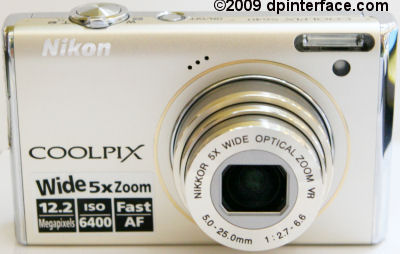 nikon s640 front