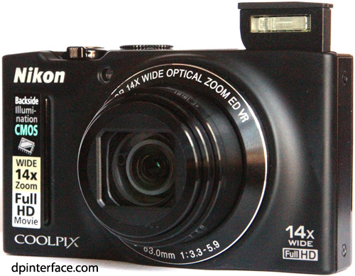 Nikon COOLPIX S8200 Compact Digital Camera – 16.1MP, 14x Zoom – 90% New