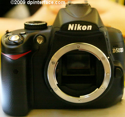 nikon d5000 front