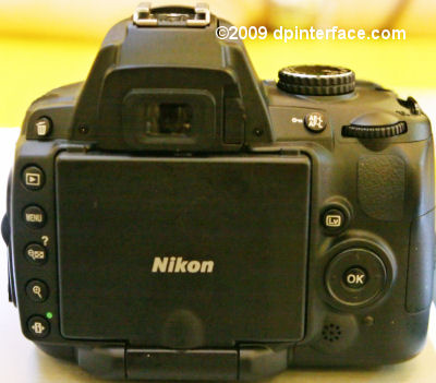 nikon d5000 lcd close