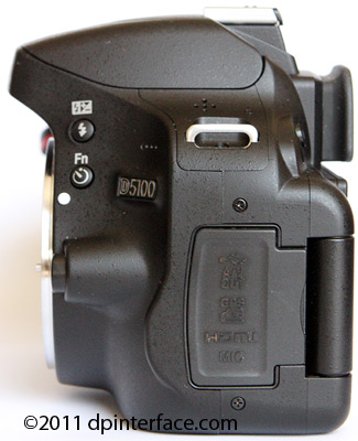 nikon d5100 side